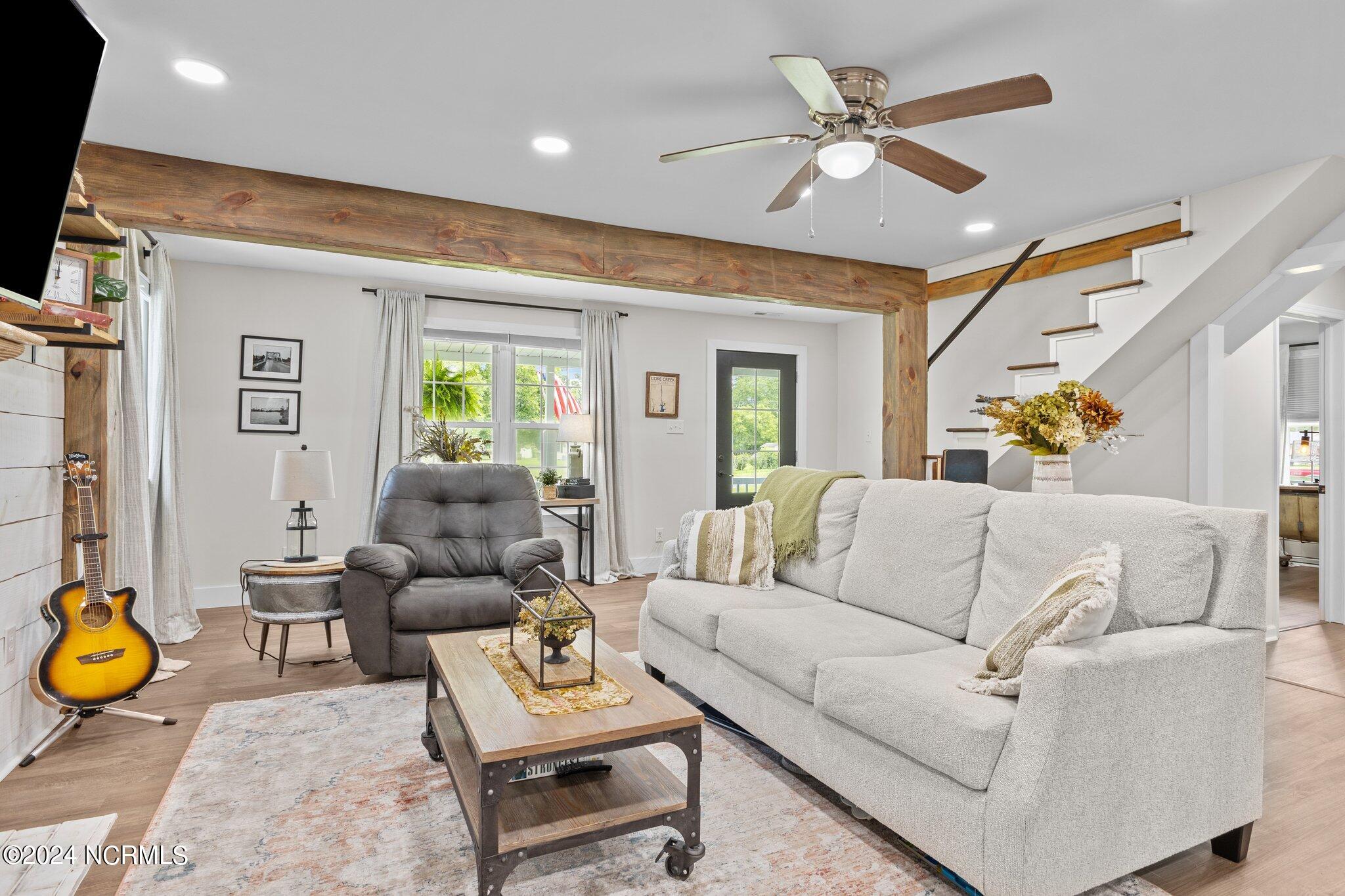 263 Core Creek Road Beaufort, NC 28516 - Photo 3 of 55 farmhouse living bright and open