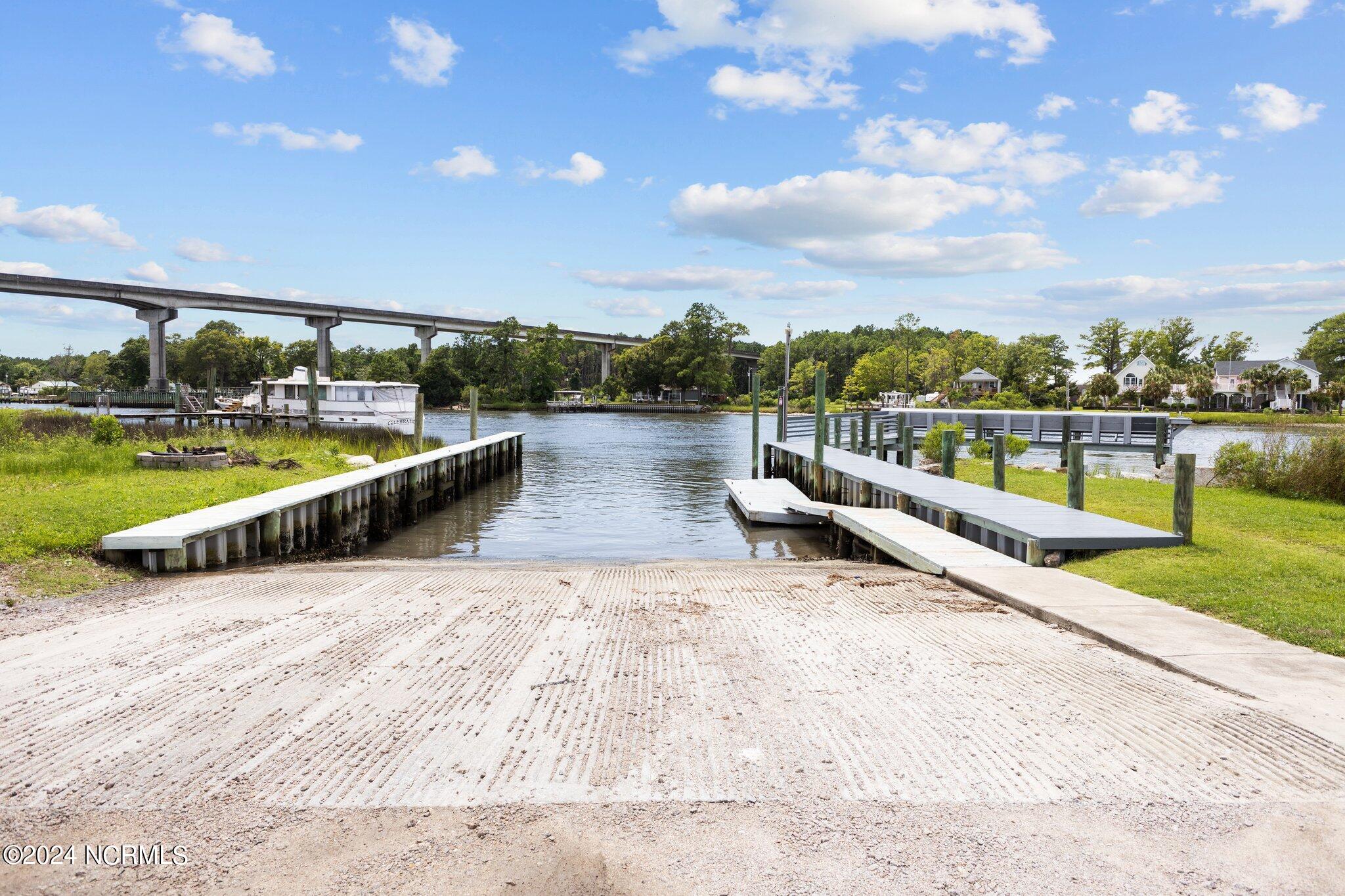 263 Core Creek Road Beaufort, NC 28516 - Photo 48 of 55 Beaufort Waterway Marina less than 1 mile from the farmhouse and bungalow