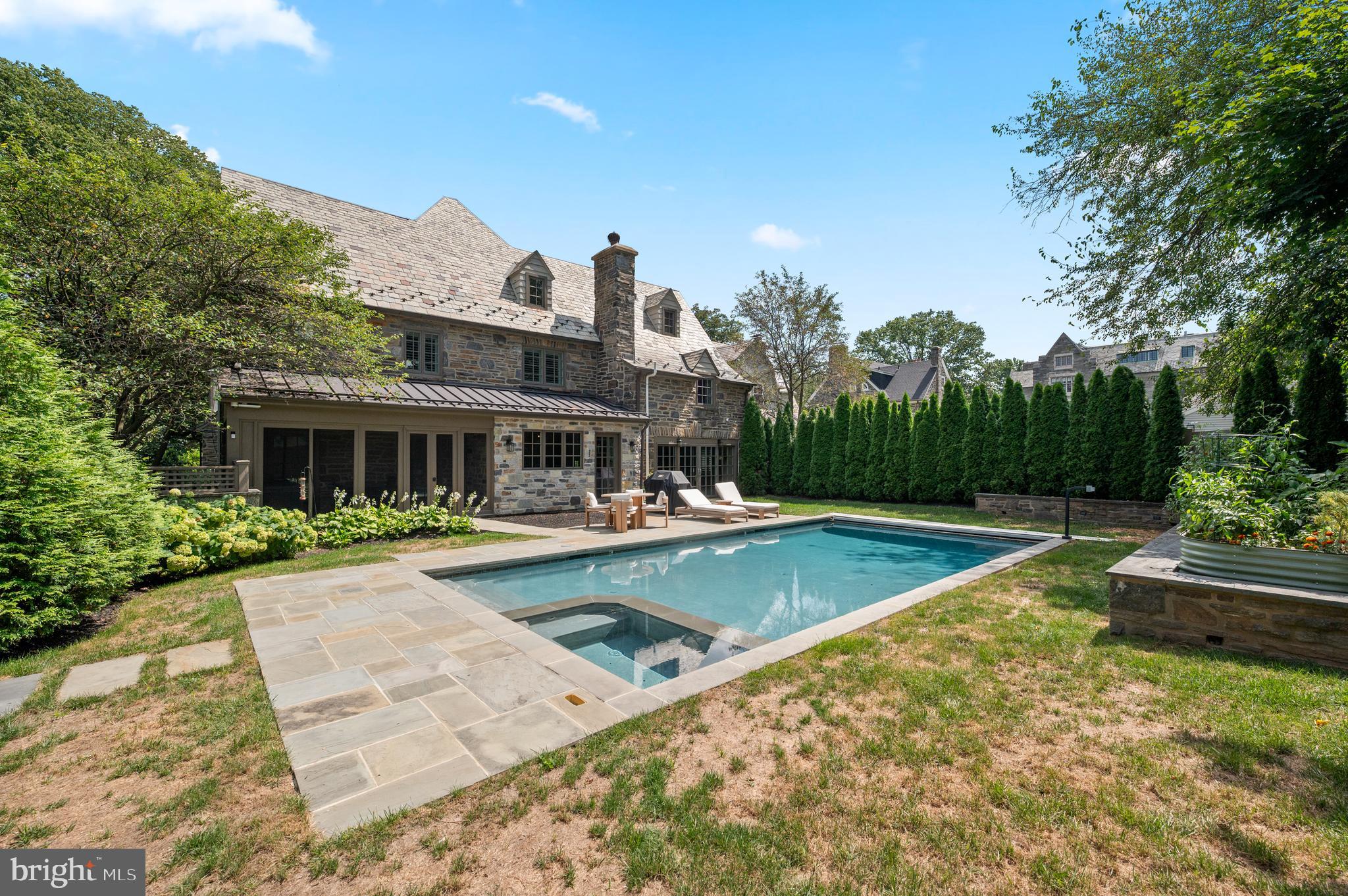 135 Fishers Road Bryn Mawr, PA 19010 - Photo 8 of 104 A saltwater pool perfect for relaxing...