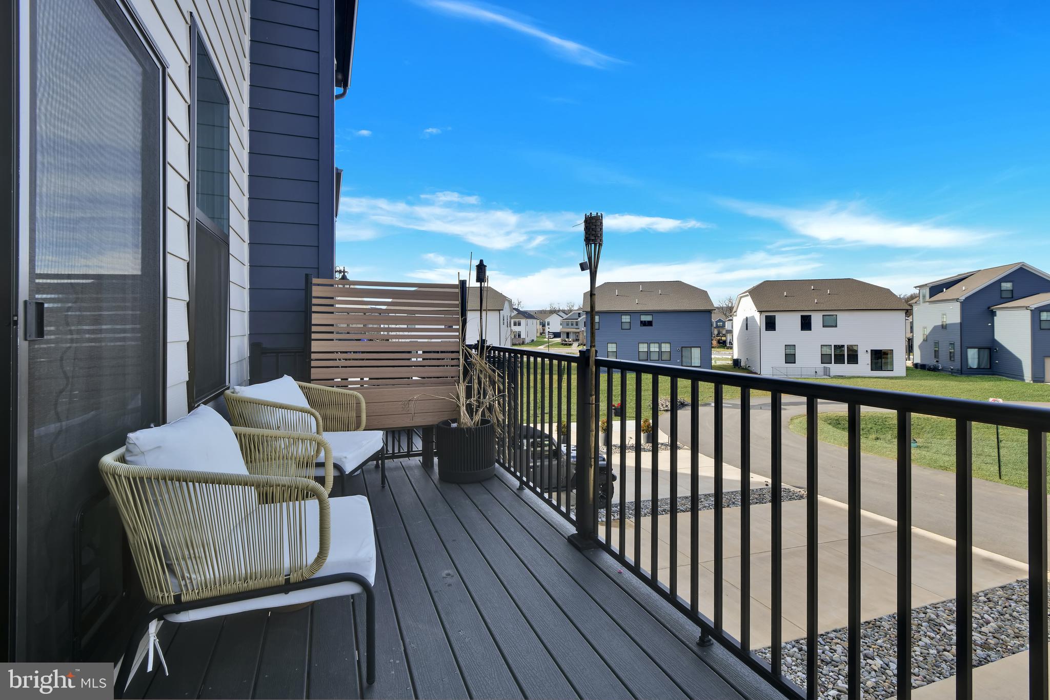 457 Tiller Street Frederick, MD 21701 - Photo 20 of 25 a view of a balcony with chairs