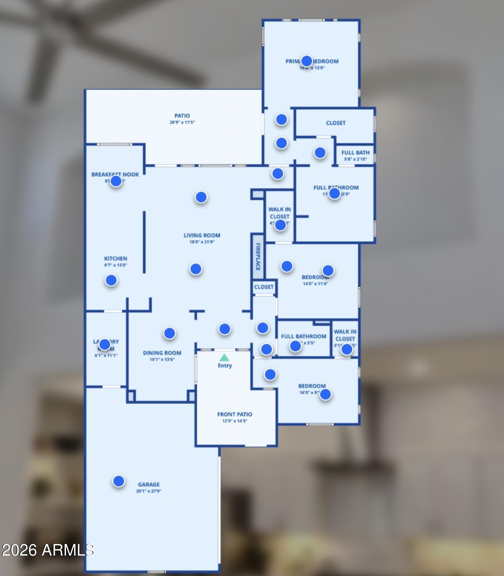 3467 North Hooper Street Buckeye, AZ 85396 - Photo 96 of 96 Floor Plan