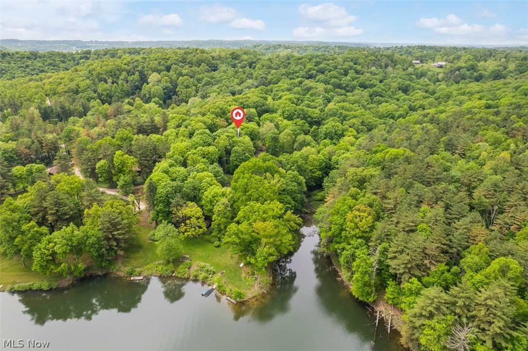 6120 Azalea Road Southwest Bowerston, OH 44695 - Photo 1 of 38 Aerial view featuring a water view