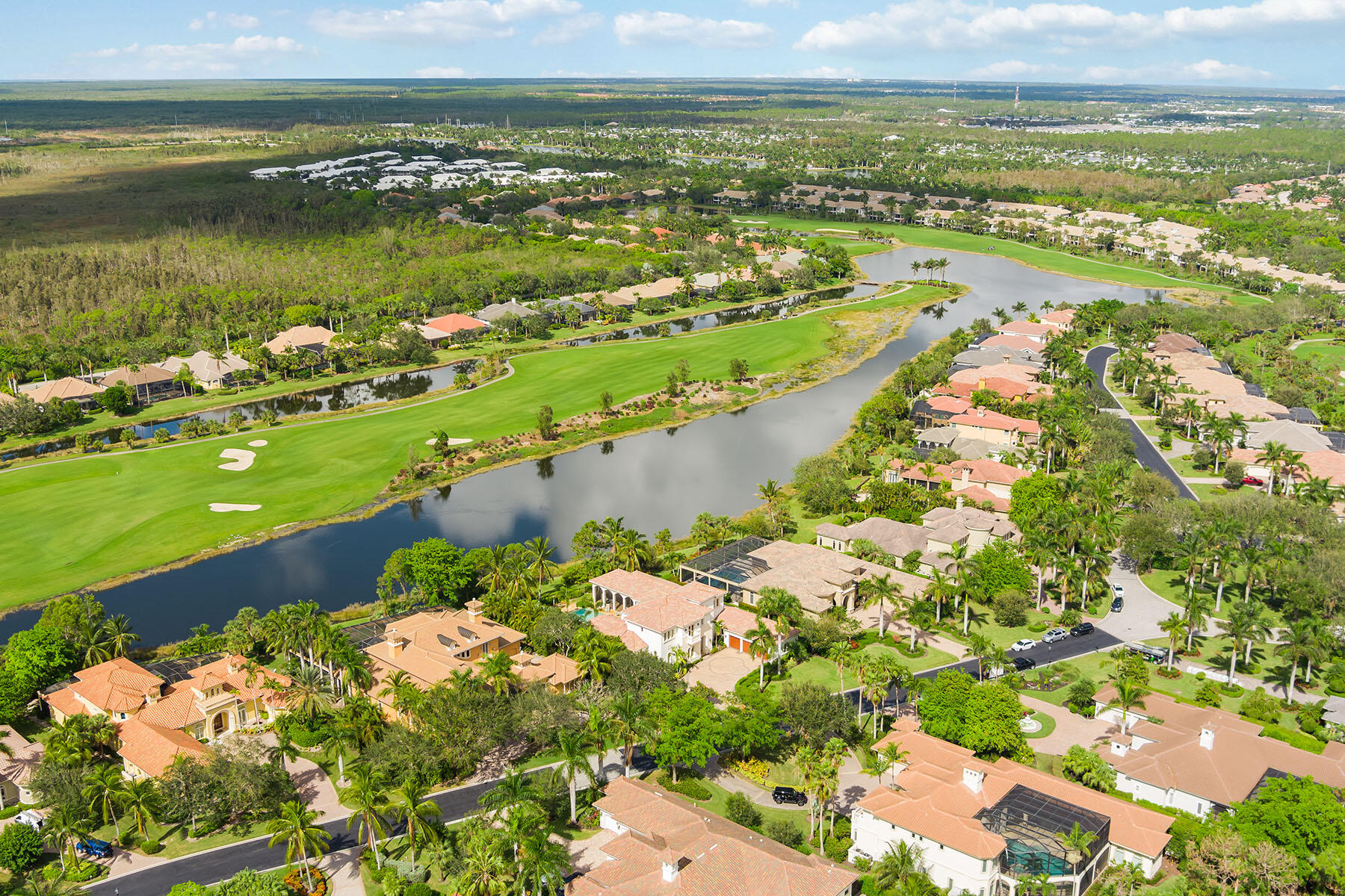 3855 Isla Del Sol Way Naples, FL 34114 - Photo 45 of 50 a view of city and ocean