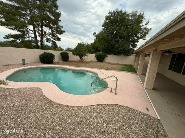 a view of outdoor space and yard