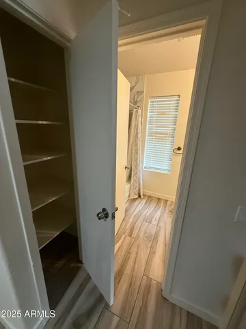 a view of front door