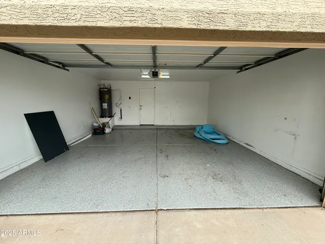 a view of a room with an empty space