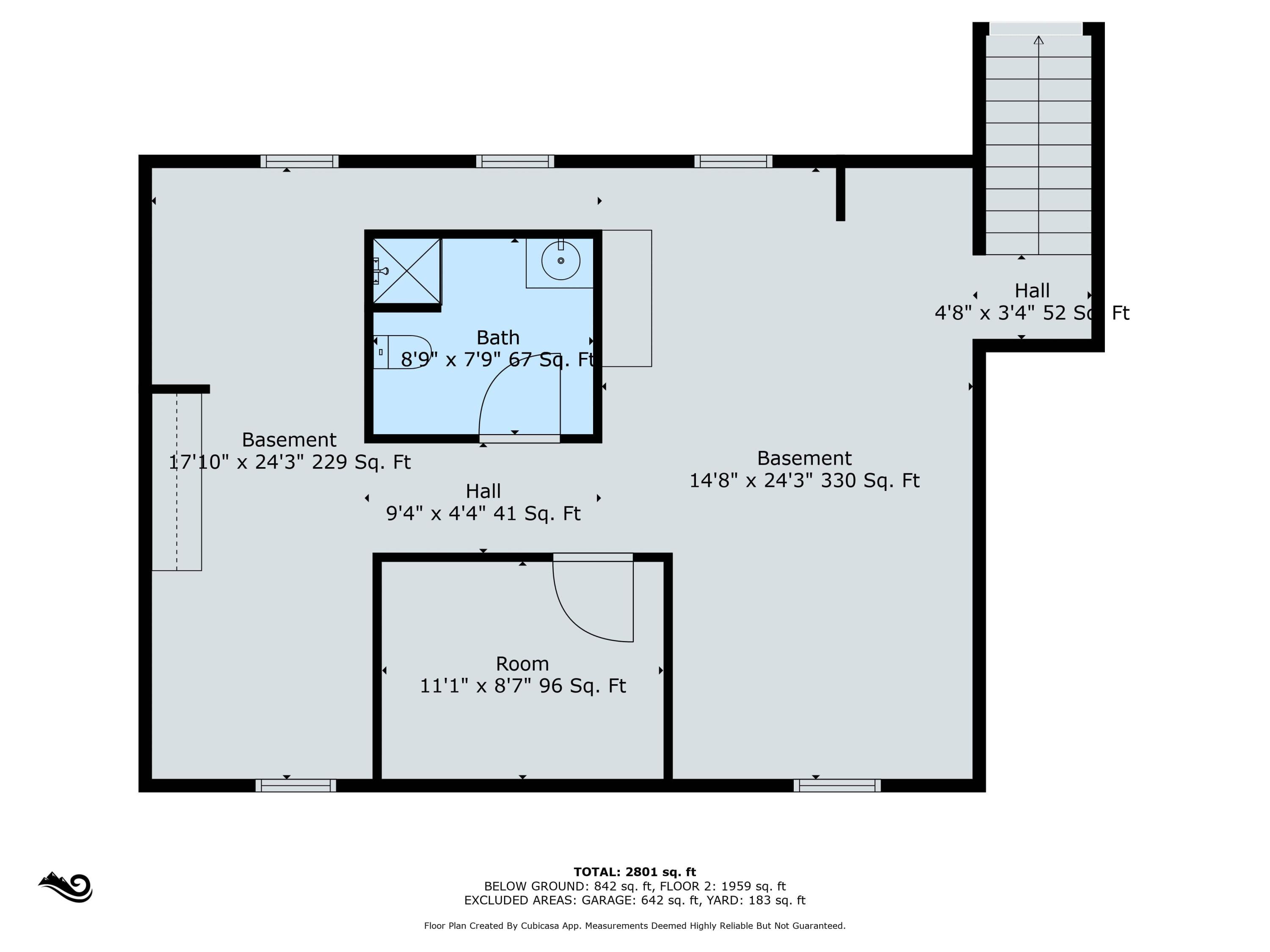 3870 Buffalo Road Niles, MI 49120 - Photo 33 of 33 Basement Floor Plan