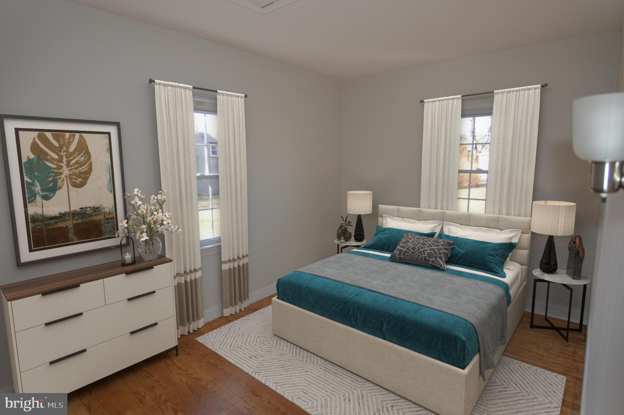 59 Home Road Hatboro, PA 19040 - Photo 5 of 16 master bedroom envisioned with queen bed