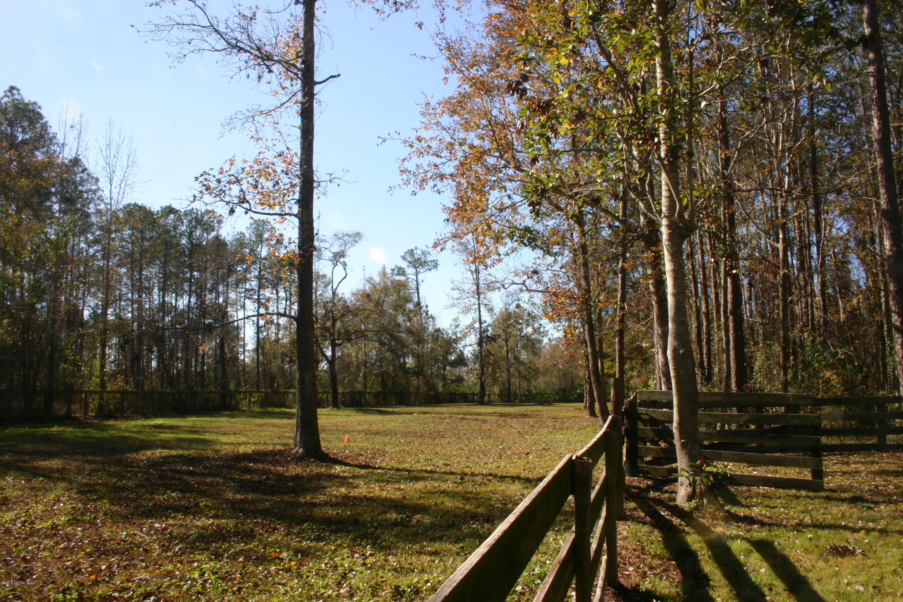 1341 Roberts Road St. Johns, FL 32259 - Photo 33 of 36 a view of a backyard with large trees