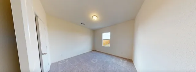 a view of empty room