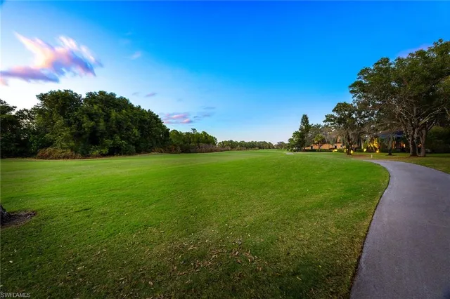 a view of outdoor space with trees