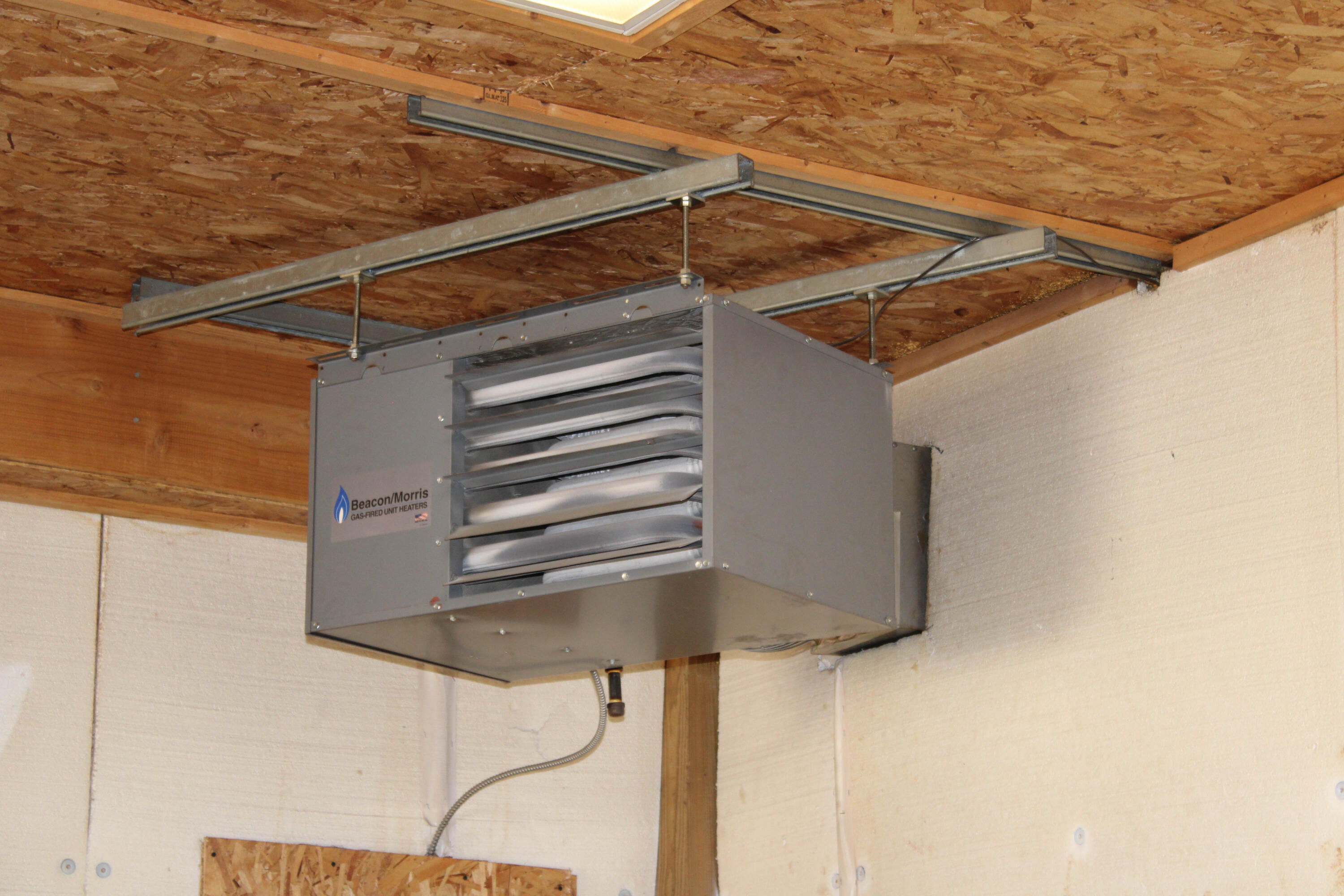 1466 North Marble Road Trufant, MI 49347 - Photo 33 of 38 Barn heater