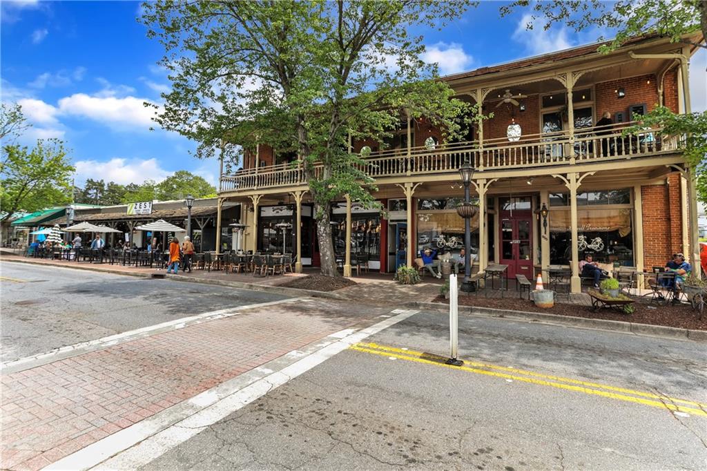 2015 Eagle Ridge Roswell, GA 30076 - Photo 39 of 47 a front view of a building with street