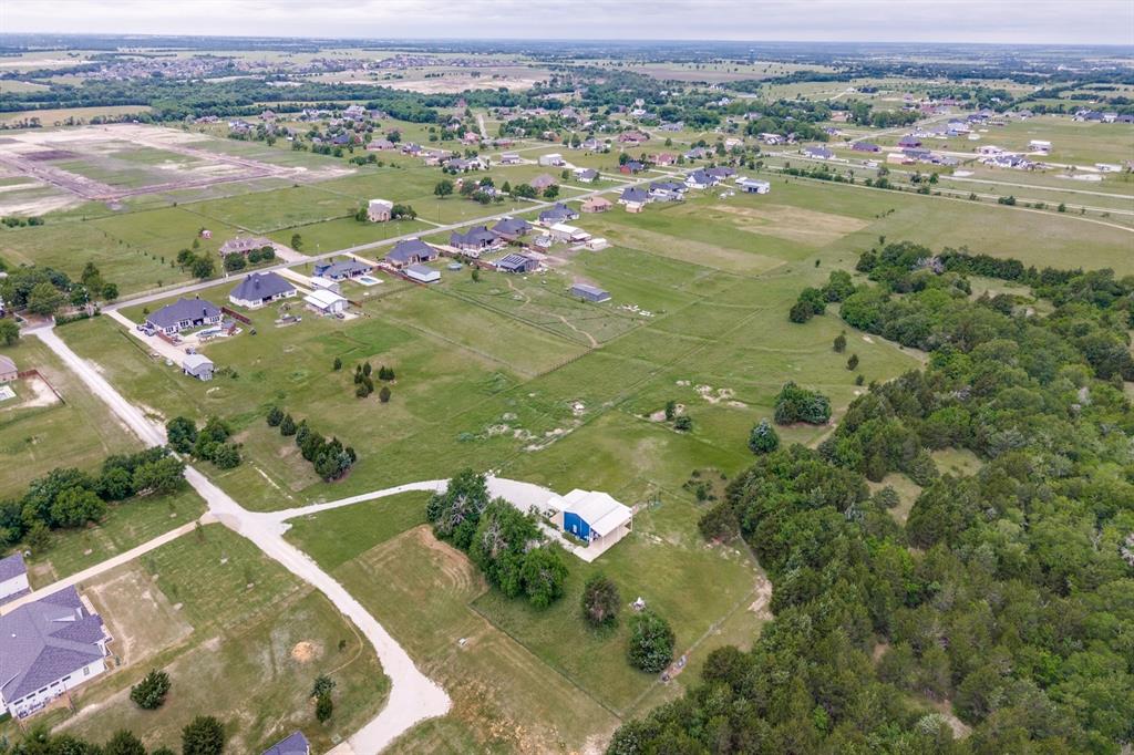 2181 Bledsoe Road Gunter, TX 75058 - Photo 13 of 18 Drone Aerial Prior to Road Completion