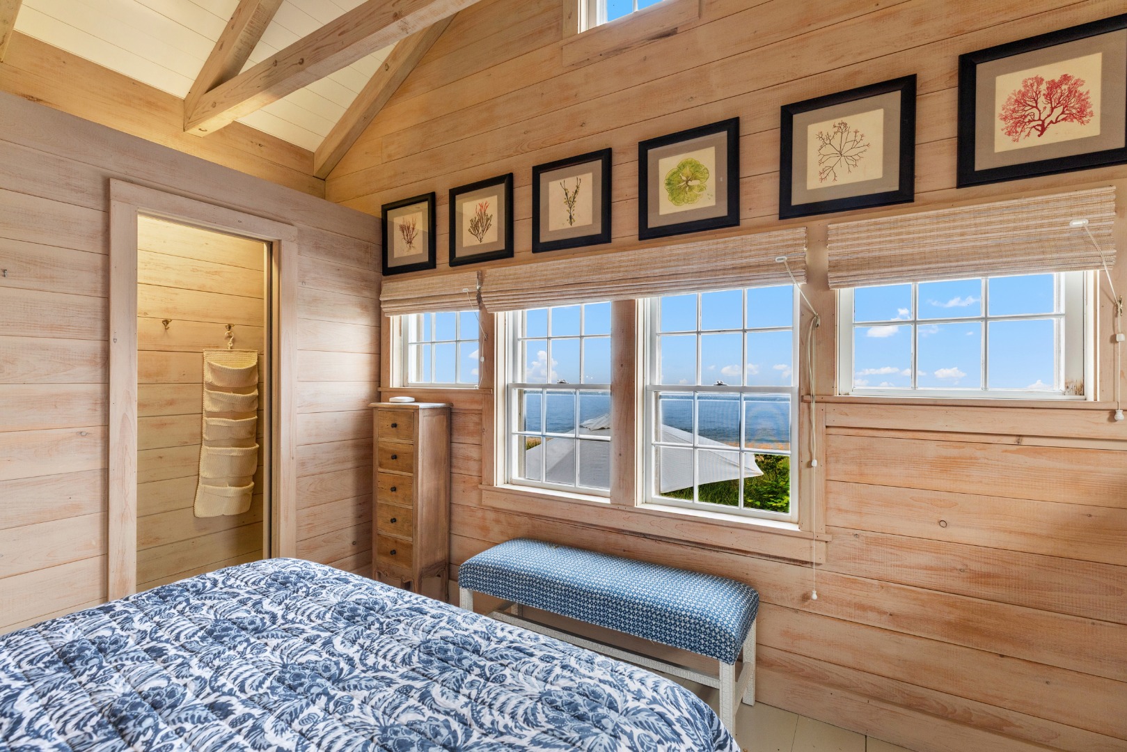 3 North Gully Road Nantucket, MA 02554 - Photo 17 of 43 a bedroom with a bed and a window