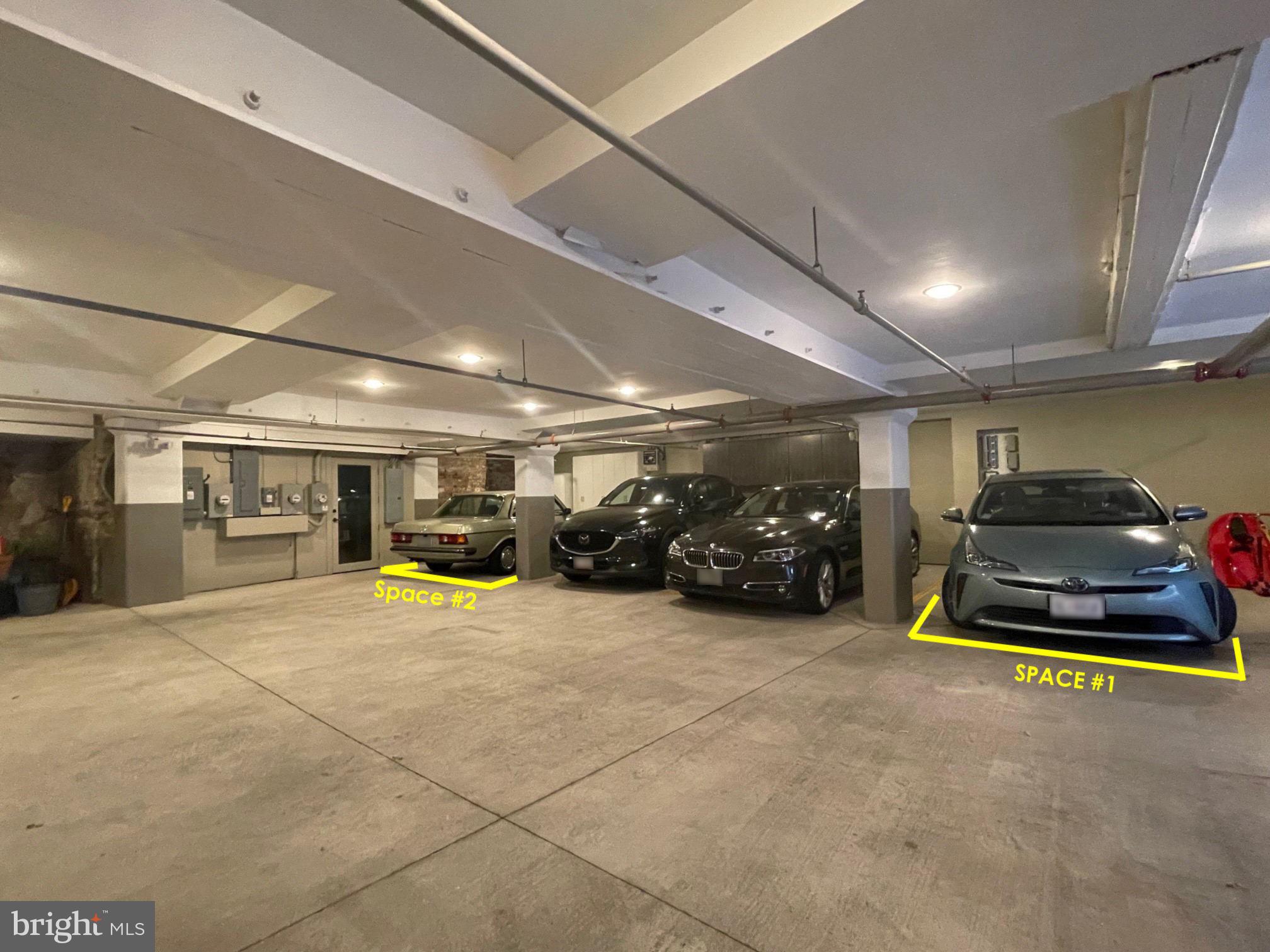 1633 33rd Street Northwest Washington, DC 20007 - Photo 45 of 50 Heated Garage with 2 Private Spaces