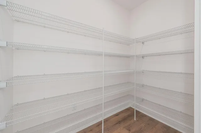 a view of a room with shelf
