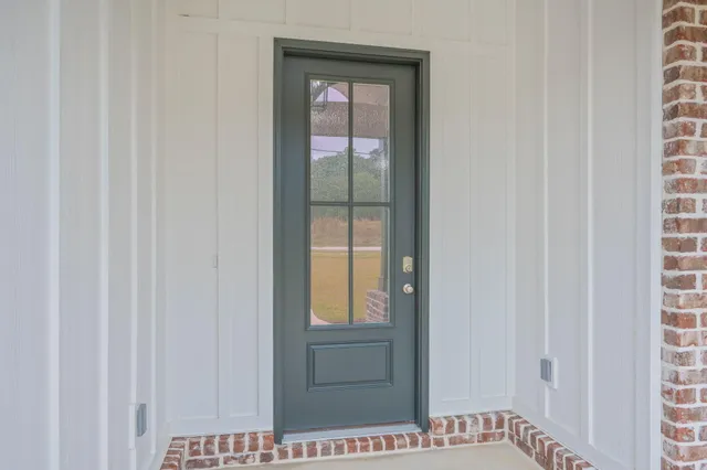 a view of an entryway