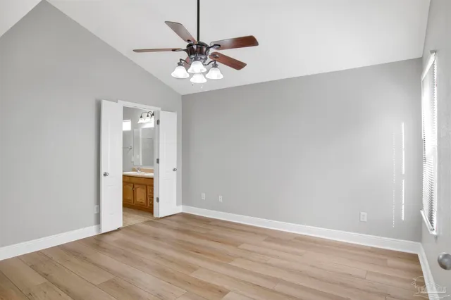 wooden floor in an empty room