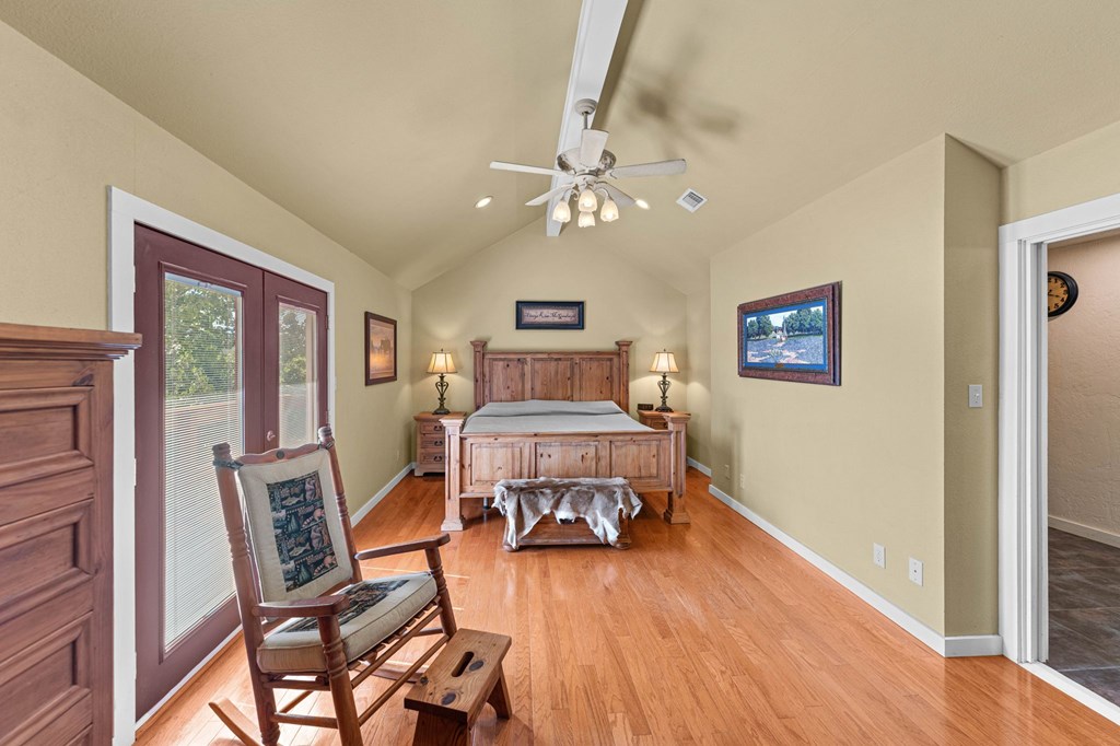 43 High Street Road Comfort, TX 78013 - Photo 54 of 90 a living room with furniture and a wooden floor