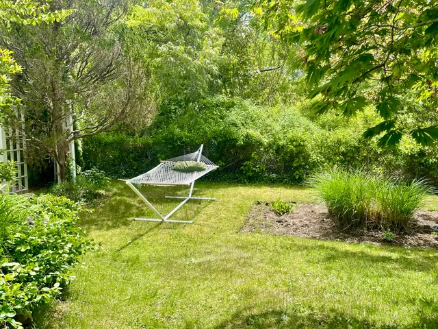 a house view with a outdoor space