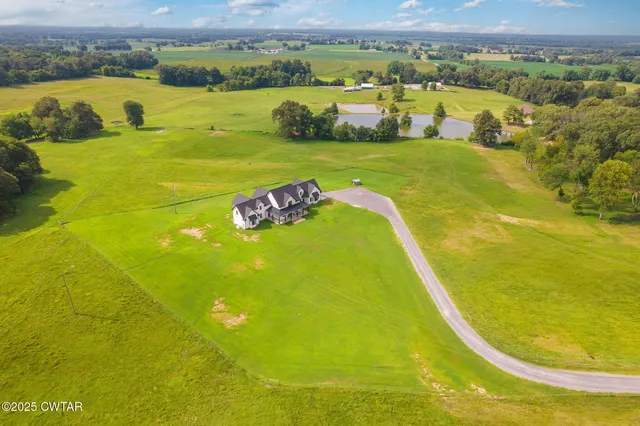 a view of a lake with a mountain
