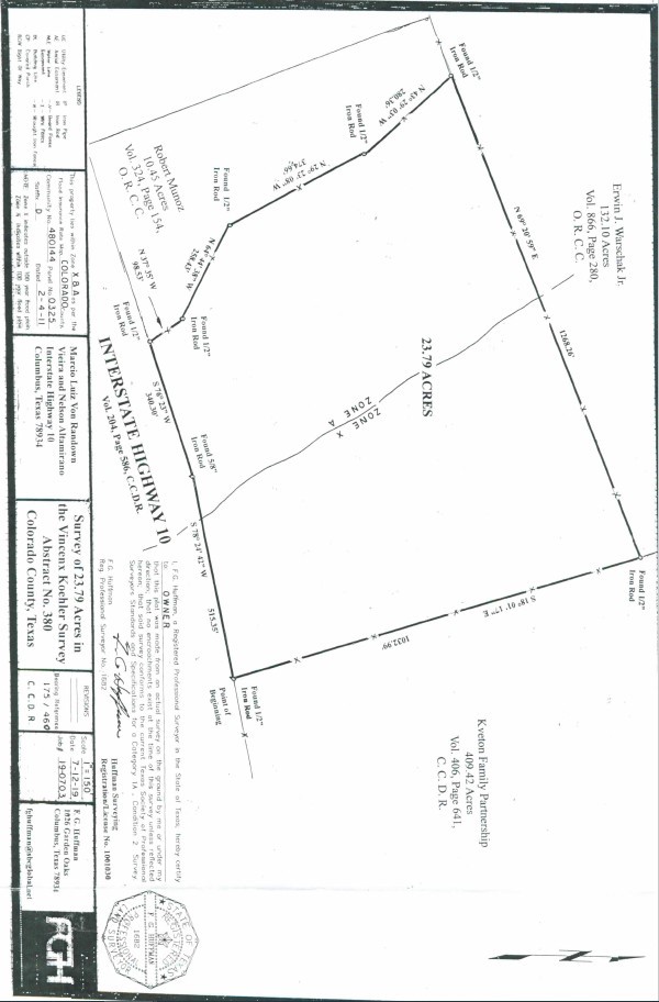 Tbd Tbd I-10 Frontage Road Cat Spring, TX 78933 - Photo 13 of 13 a picture of a room with a street