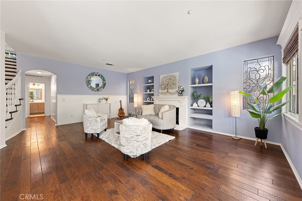 6133 Natalie Road Chino Hills, CA 91709 - Photo 17 of 62 a living room with furniture and wooden floor