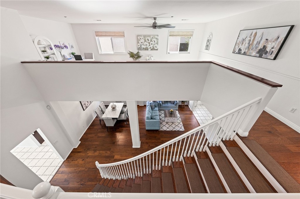6133 Natalie Road Chino Hills, CA 91709 - Photo 30 of 62 a view of a living room with furniture and wooden floor