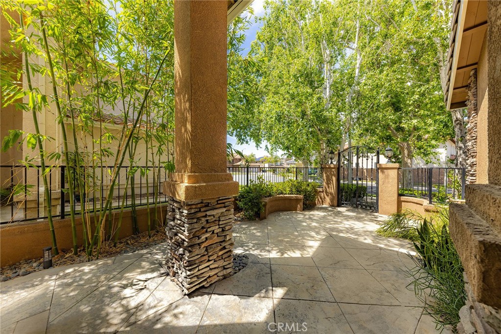 6133 Natalie Road Chino Hills, CA 91709 - Photo 52 of 62 a view of a yard with plants and wooden fence