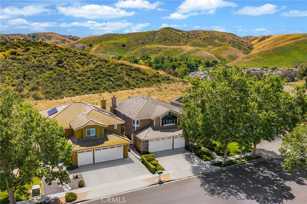6133 Natalie Road Chino Hills, CA 91709 - Photo 59 of 62 an aerial view of a house with a mountain