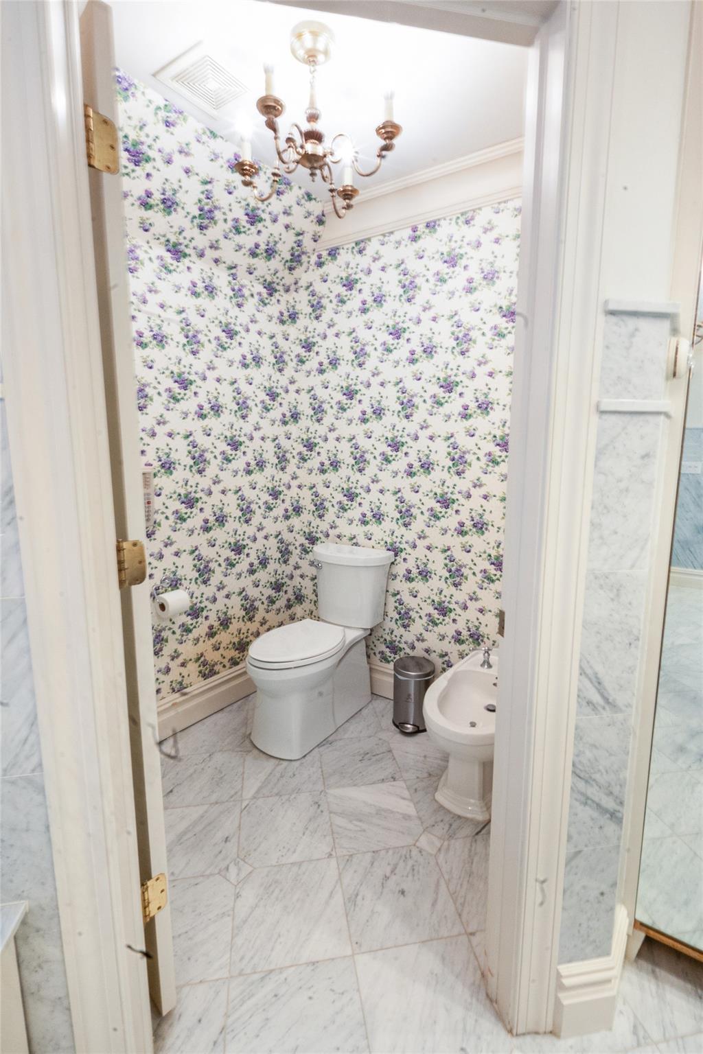 20 Sussex Road Great Neck, NY 11020 - Photo 18 of 27 a bathroom with a toilet and a shower curtain