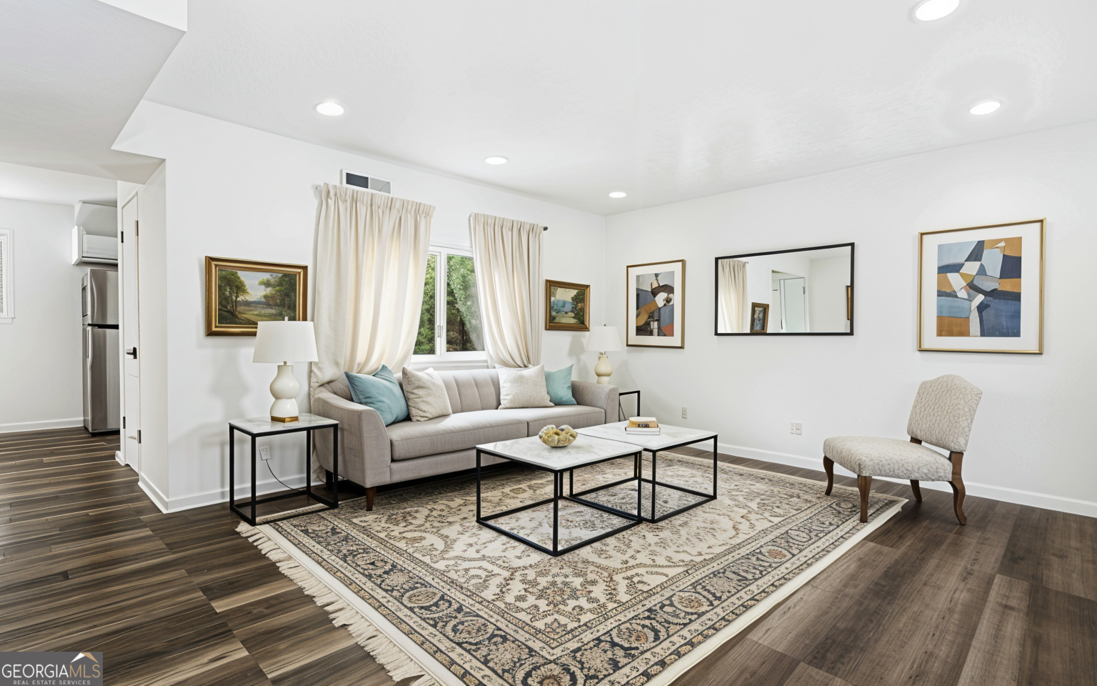 4701 Flat Shoals Road, Unit 47A Union City, GA 30291 - Photo 3 of 29 a living room with furniture and a window