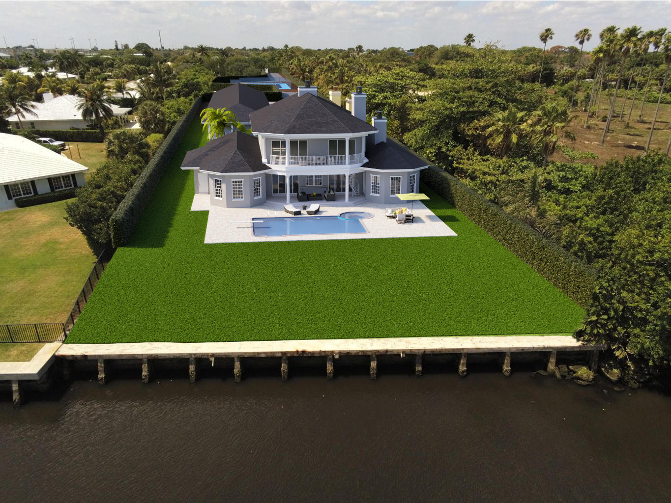 2900 Ave Au Soleil Delray Beach, FL 33483 - Photo 1 of 18 a view of house with a big yard