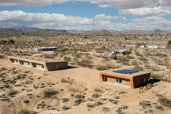 a view of city and ocean