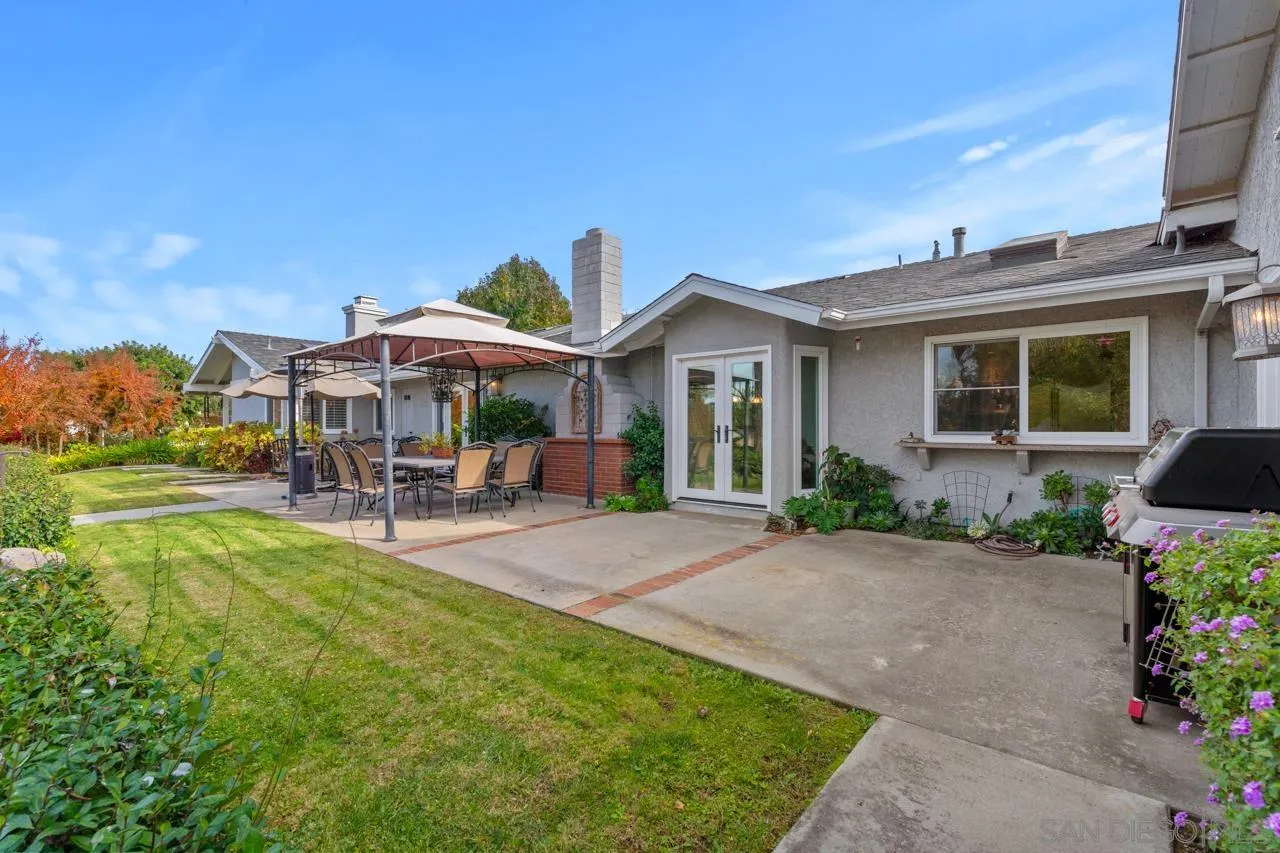 1346 El Nido Drive Fallbrook, CA 92028 - Photo 41 of 75 a view of a house with a yard porch and sitting area