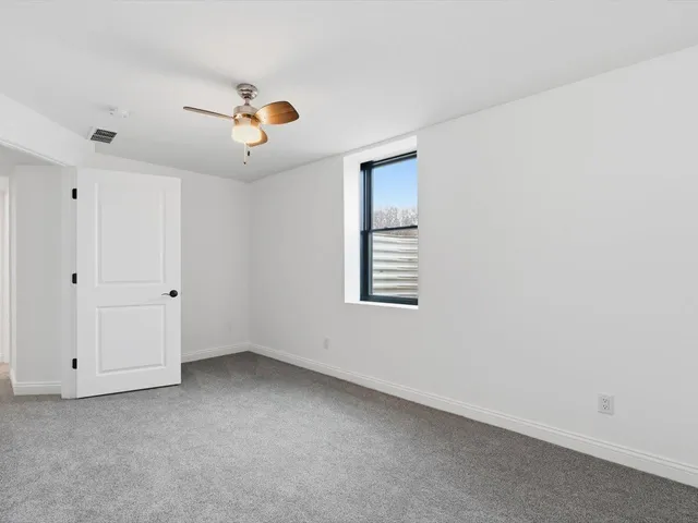 a picture of a bench in front of door