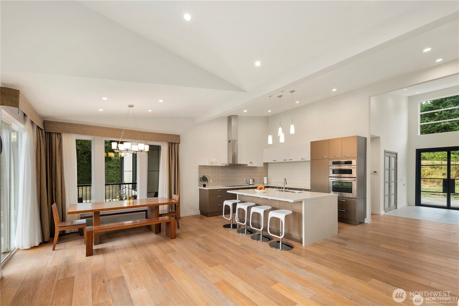 30404 28th Avenue Southwest Federal Way, WA 98023 - Photo 10 of 24 a living room with furniture and a wooden floor