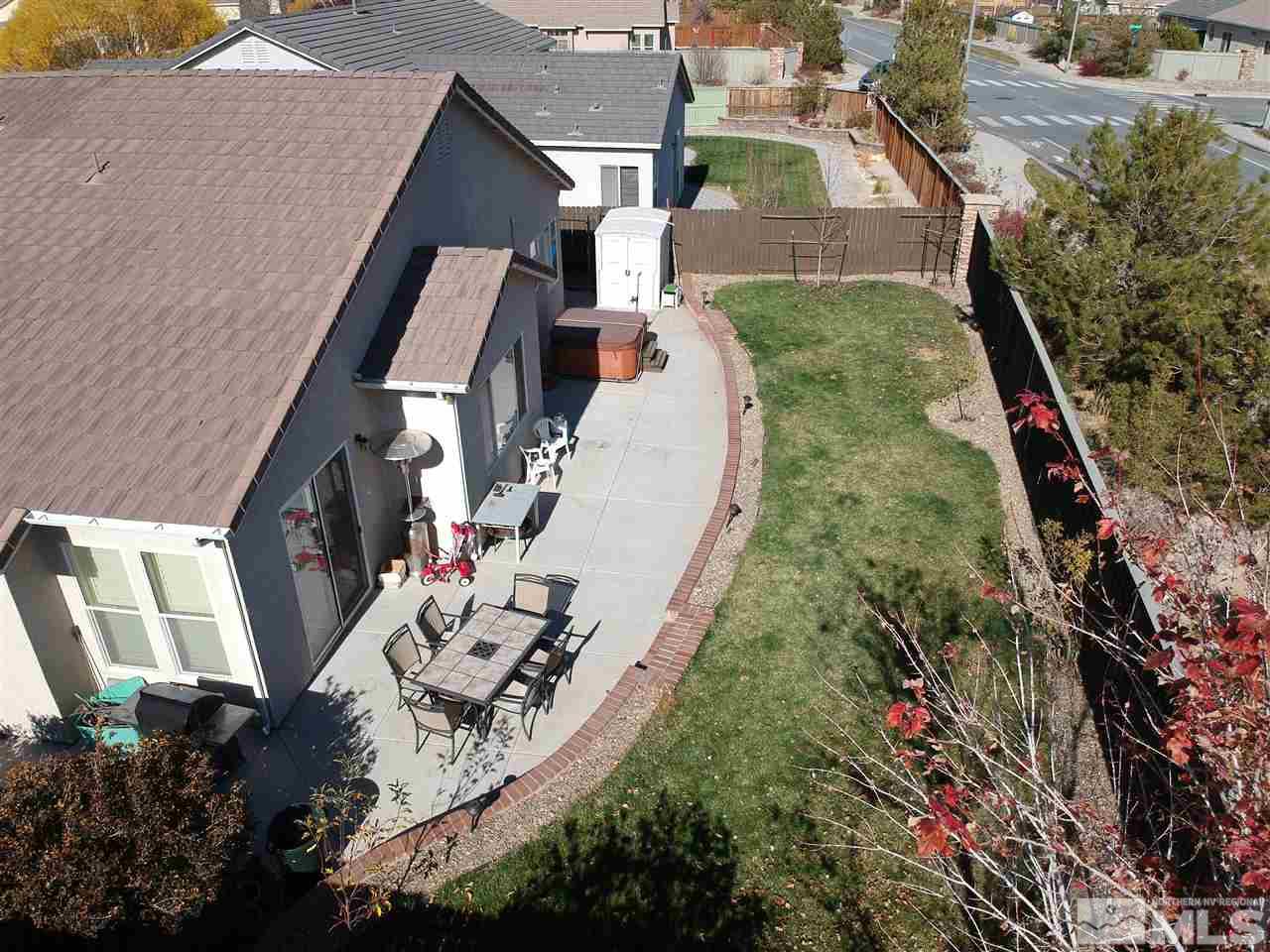 10220 Donnay Court Reno, NV 89521 - Photo 19 of 19 an aerial view of a house with a yard