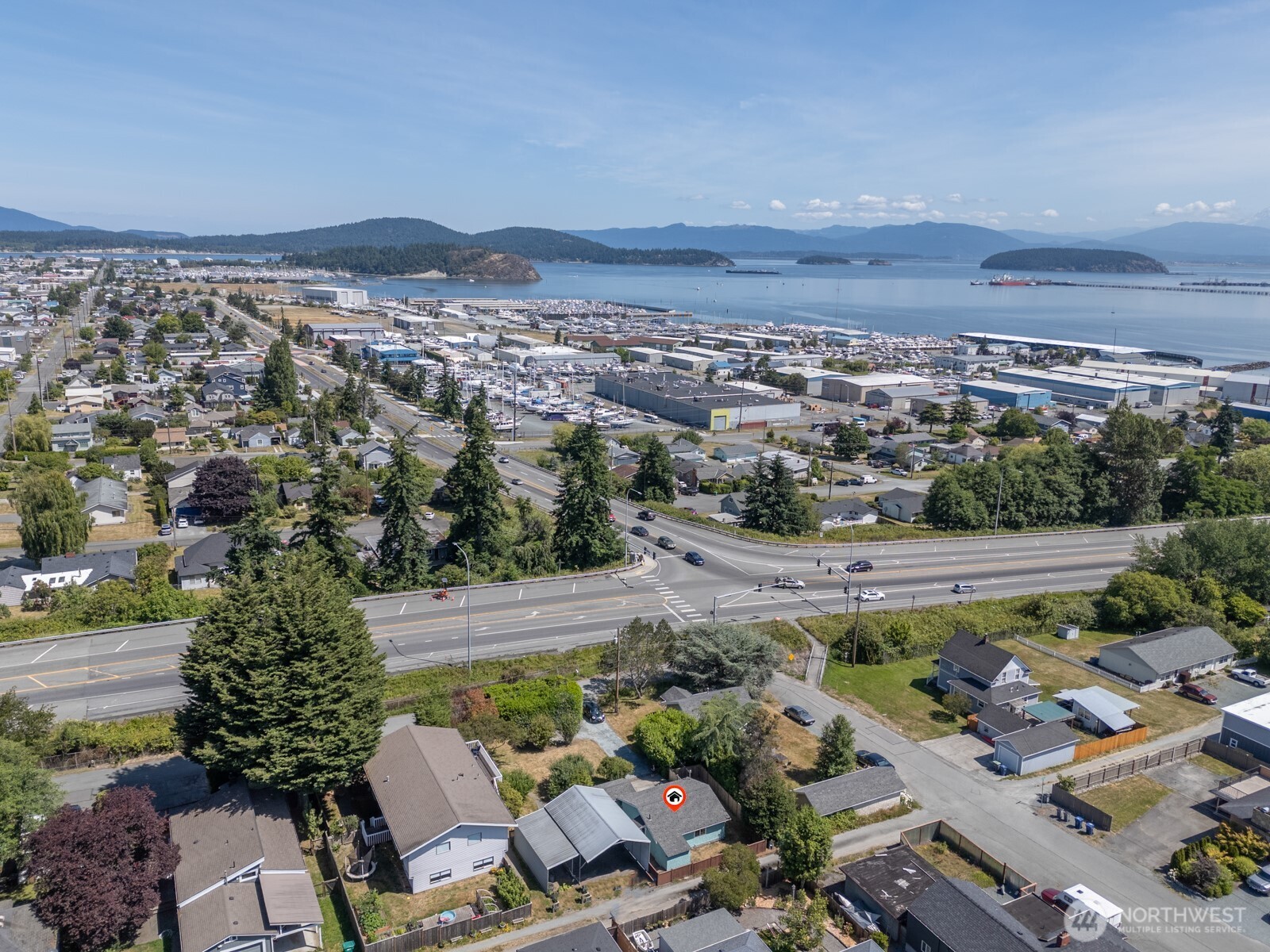 805 36th Street Anacortes, WA 98221 - Photo 30 of 39 a view of a city