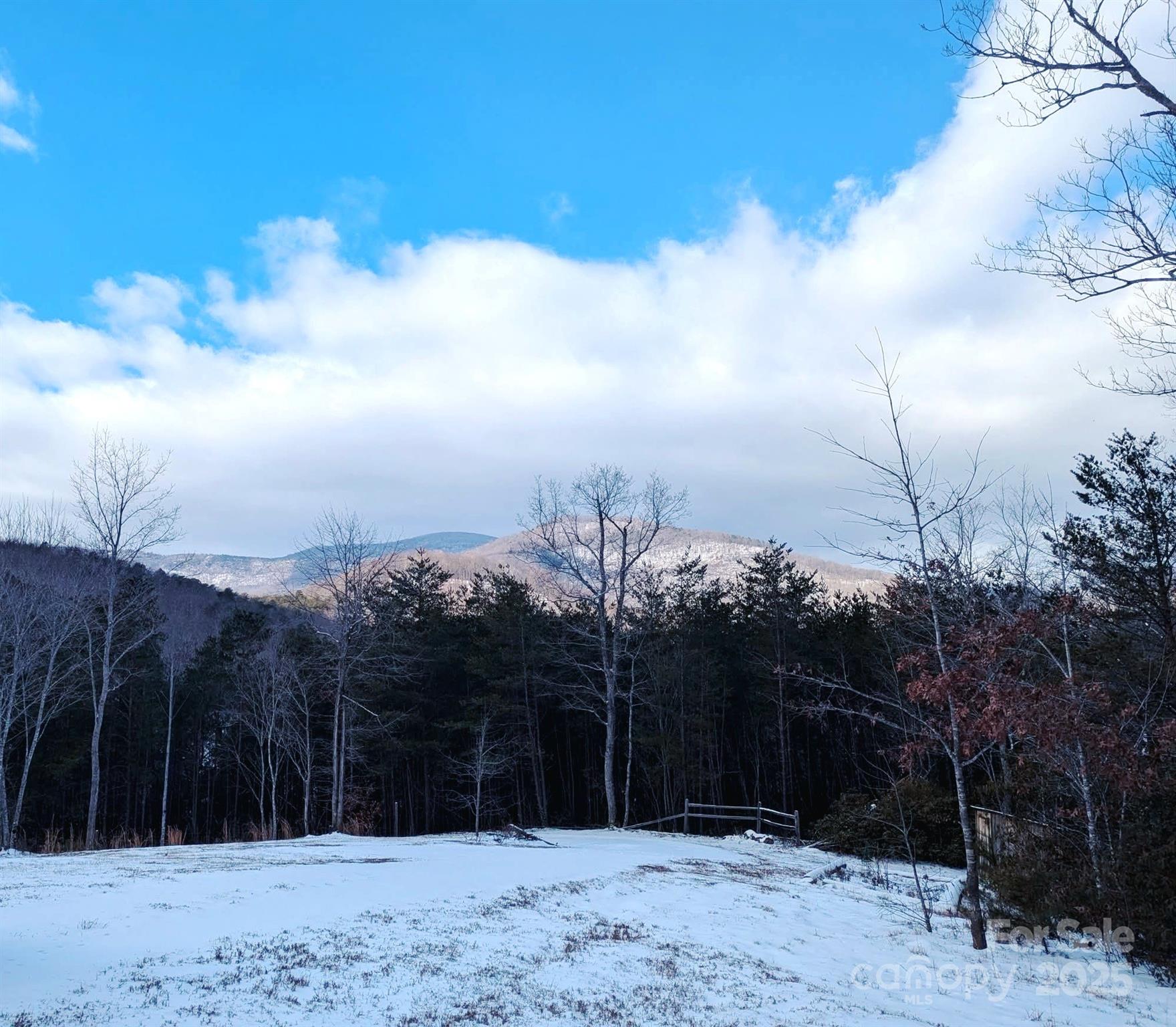 a view of house with mountain view