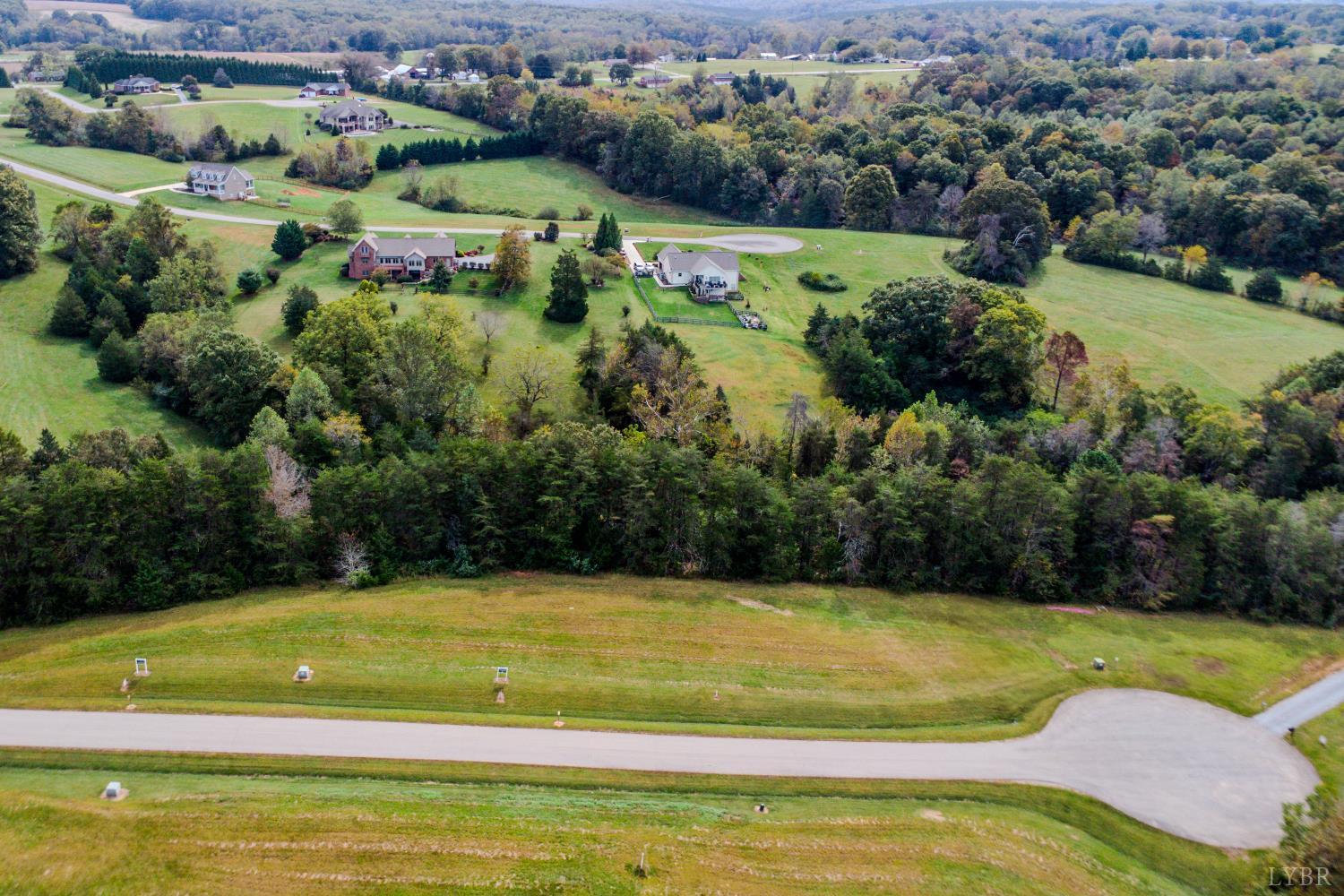 24 Nyle Ridge Road Wirtz, VA 24184 - Photo 2 of 8 a view of a yard with an outdoor space