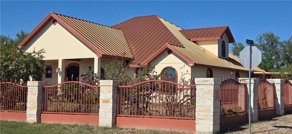 322 North Charco Blanco Road Rio Grande City, TX 78582 - Photo 27 of 28 a front view of house with a yard