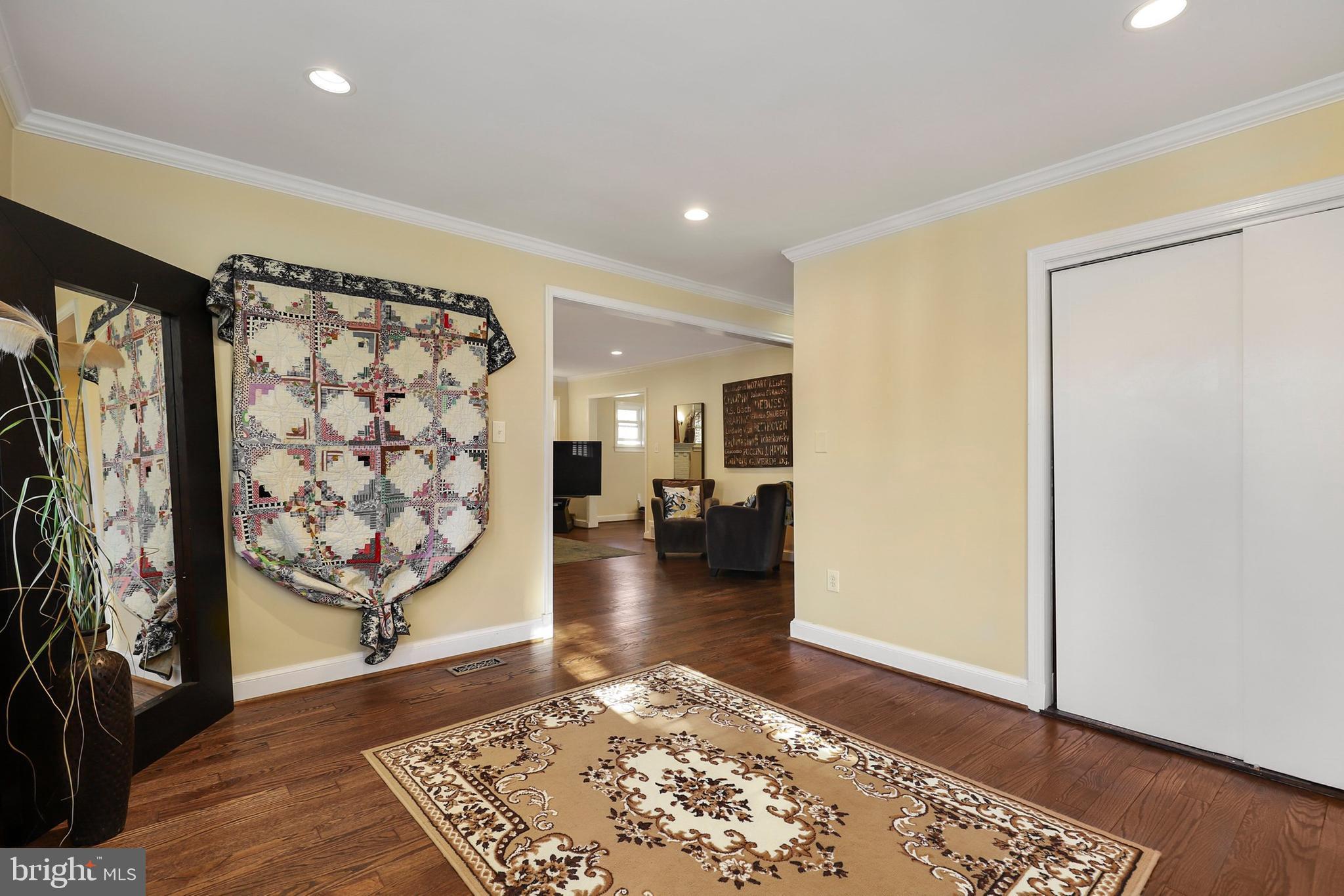 9515 Riley Road Silver Spring, MD 20910 - Photo 19 of 43 a living room with a couch and a rug