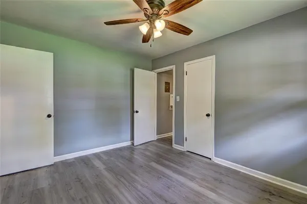 wooden floor in an empty room