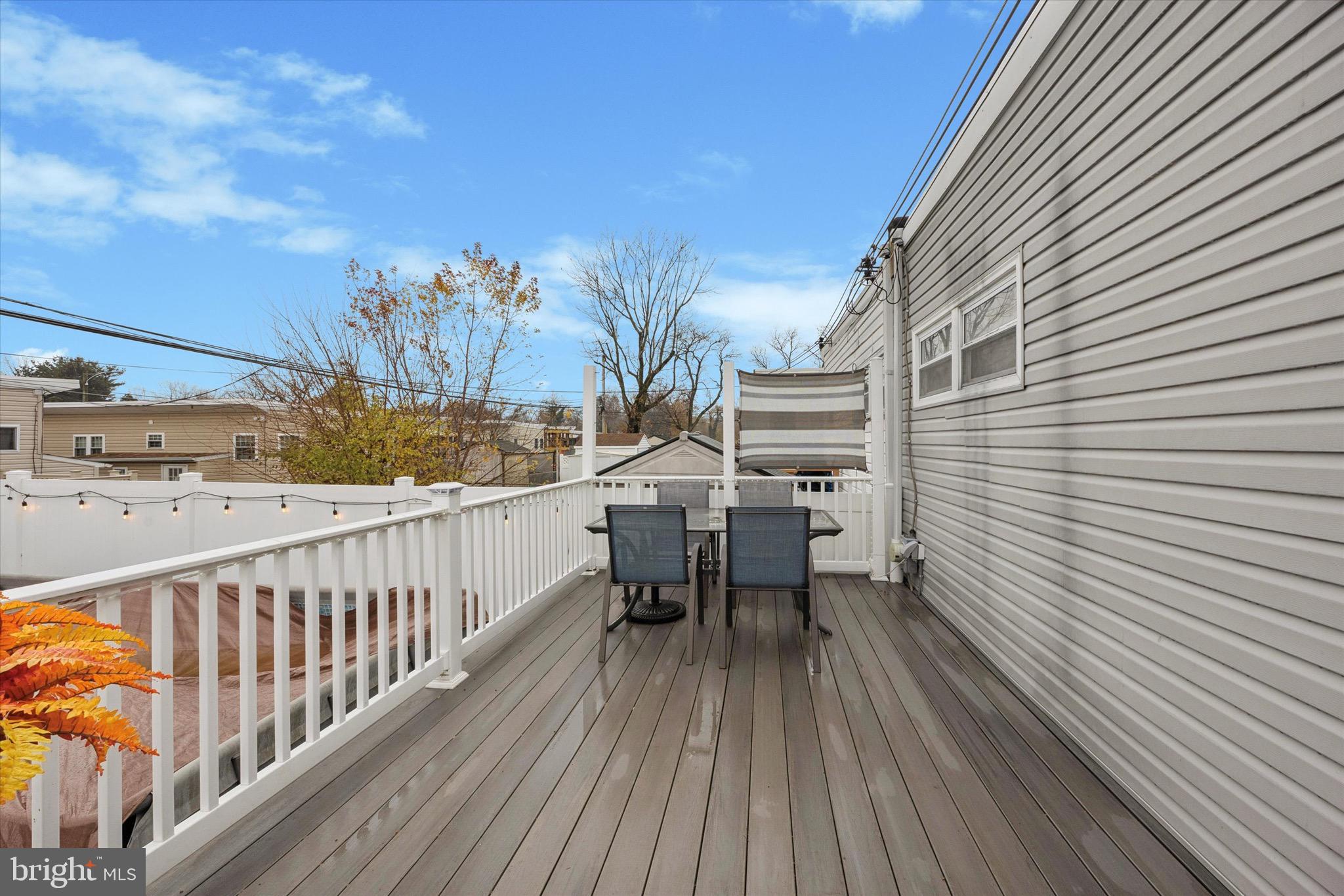 213 Hoffman Road Ridley Park, PA 19078 - Photo 22 of 29 a view of a chairs on the roof deck