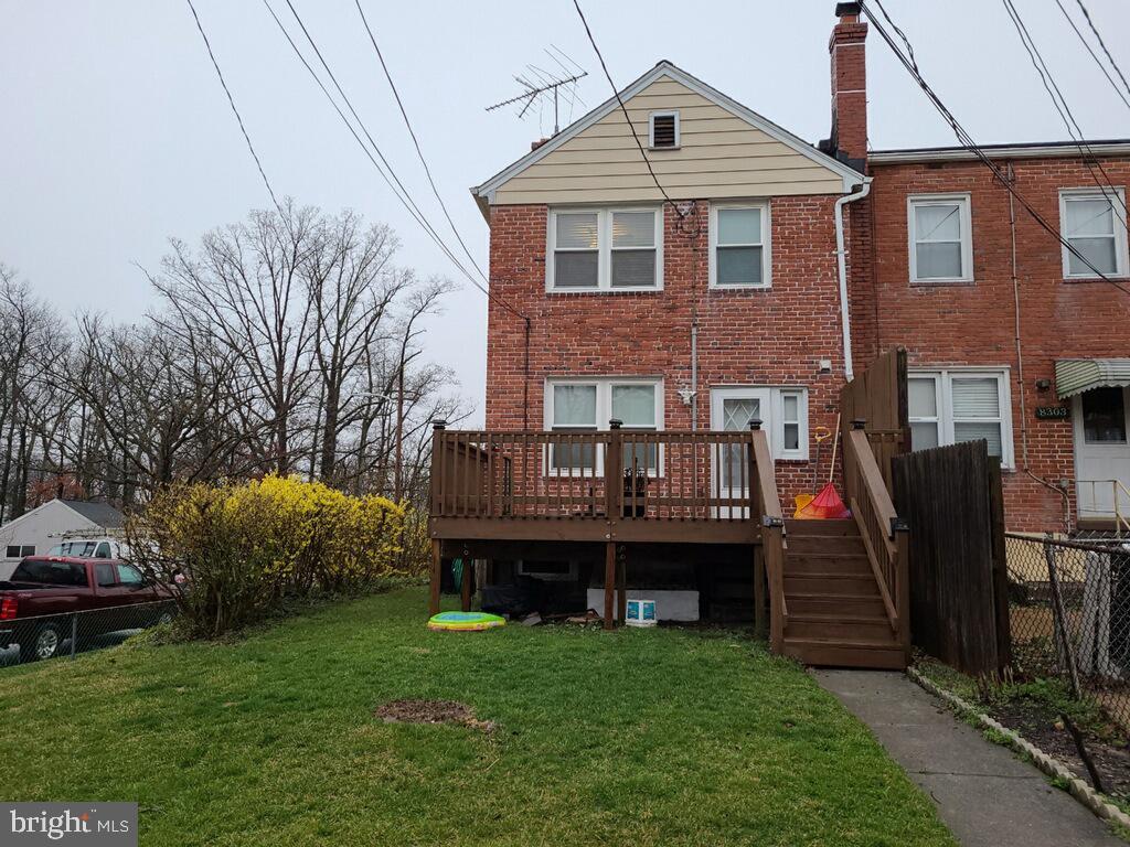 8301 Ridgely Oak Road Baltimore, MD 21234 - Photo 6 of 25 Deck with space for dining table