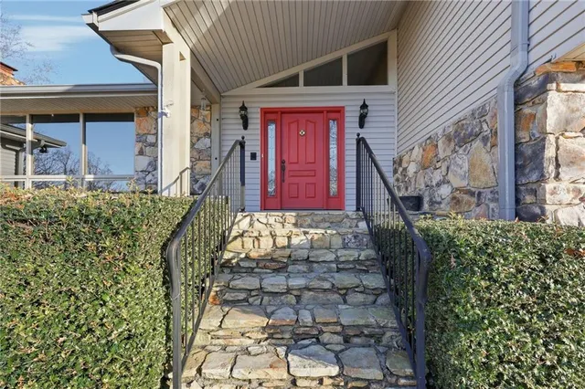 a view of an entryway