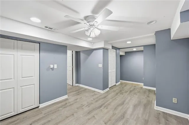 a view of a dry forest