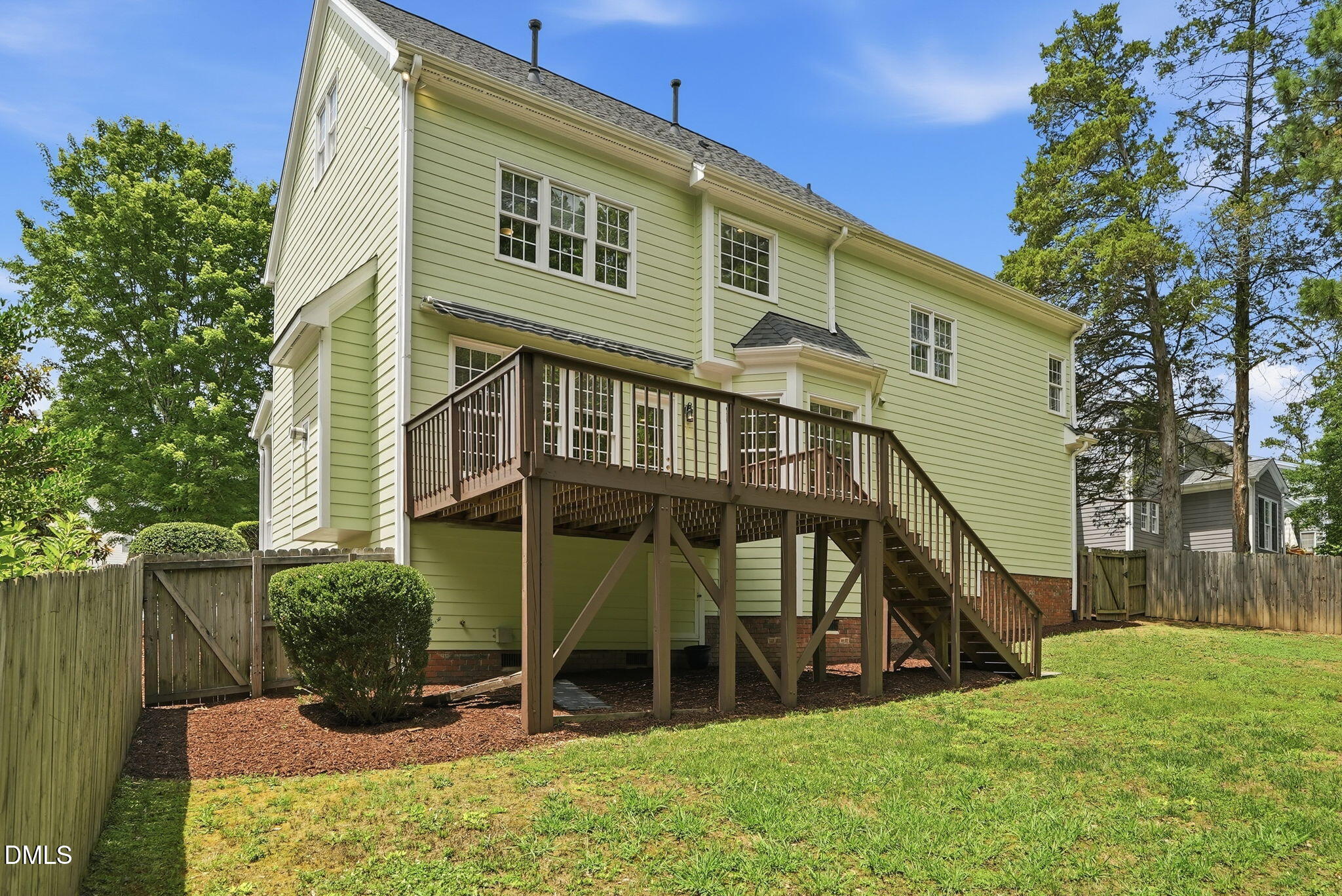 7 Morgans Ridge Lane Durham, NC 27707 - Photo 68 of 75 a view of a house with a yard